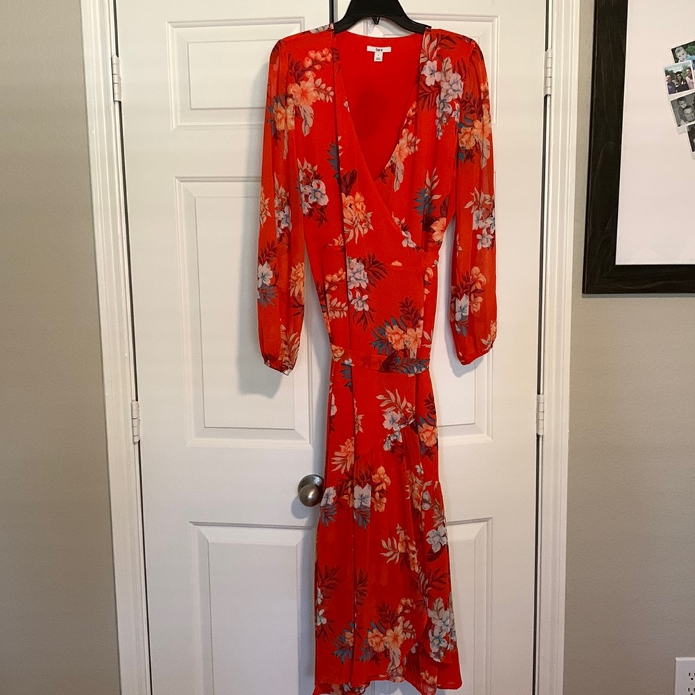 Barlll wrap around dress